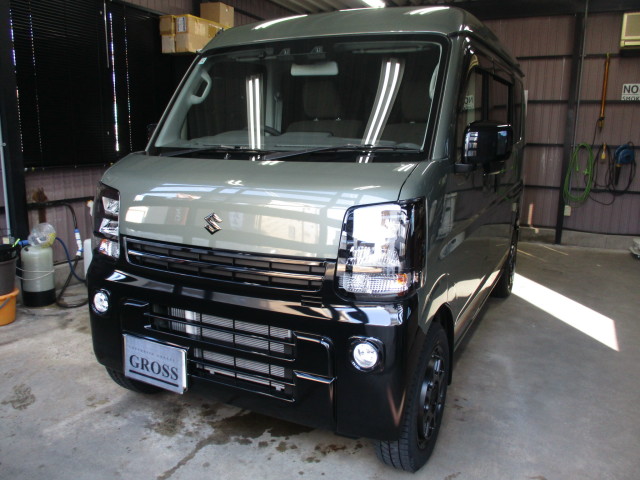 エブリイJリミテッド　コーティング遮熱フィルム